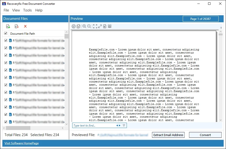 Extract Email Address
